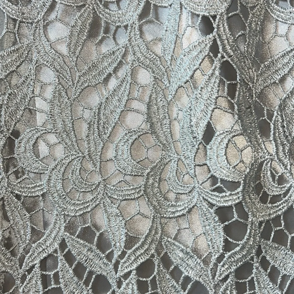 Tahari Gray Formal Suit Lace Sirt Size 8P  NWT - Picture 11 of 16